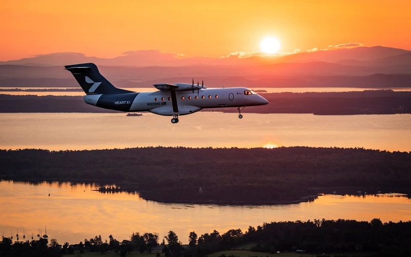 Avião elétrico da Heart Aerospace realiza primeiro voo