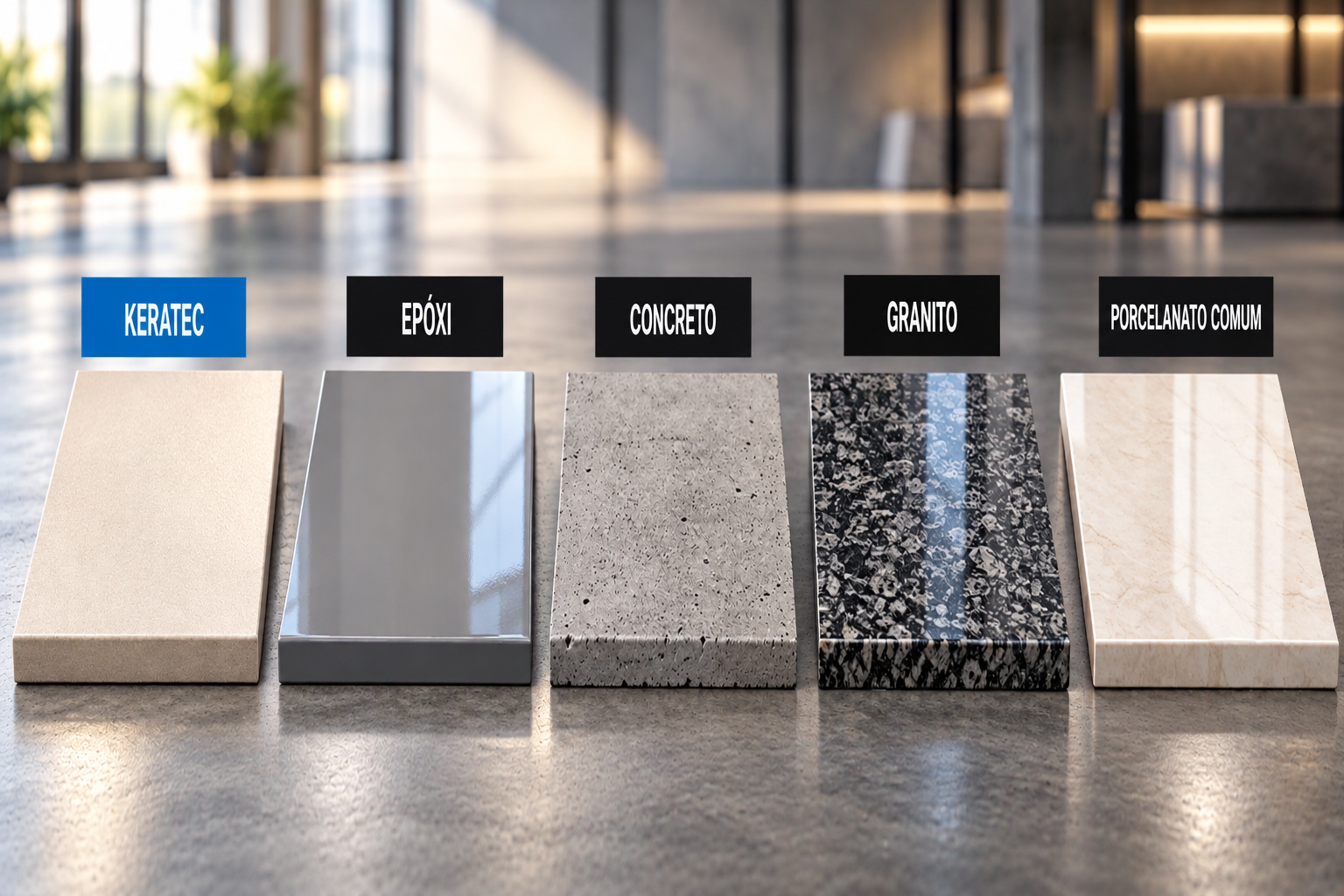 Piso Extrudado vs. Epóxi, Concreto, Granito e Porcelanato Comum: Qual é a Melhor Escolha para projetos industriais?